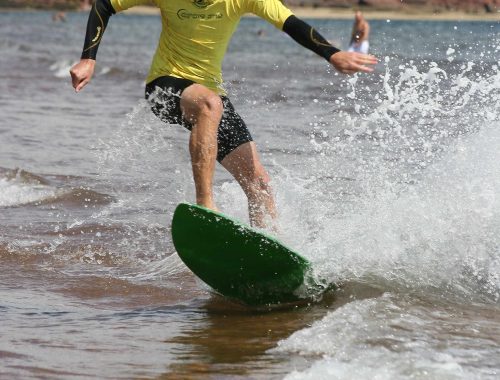 ollie bowen skimboarding sport south devon preston