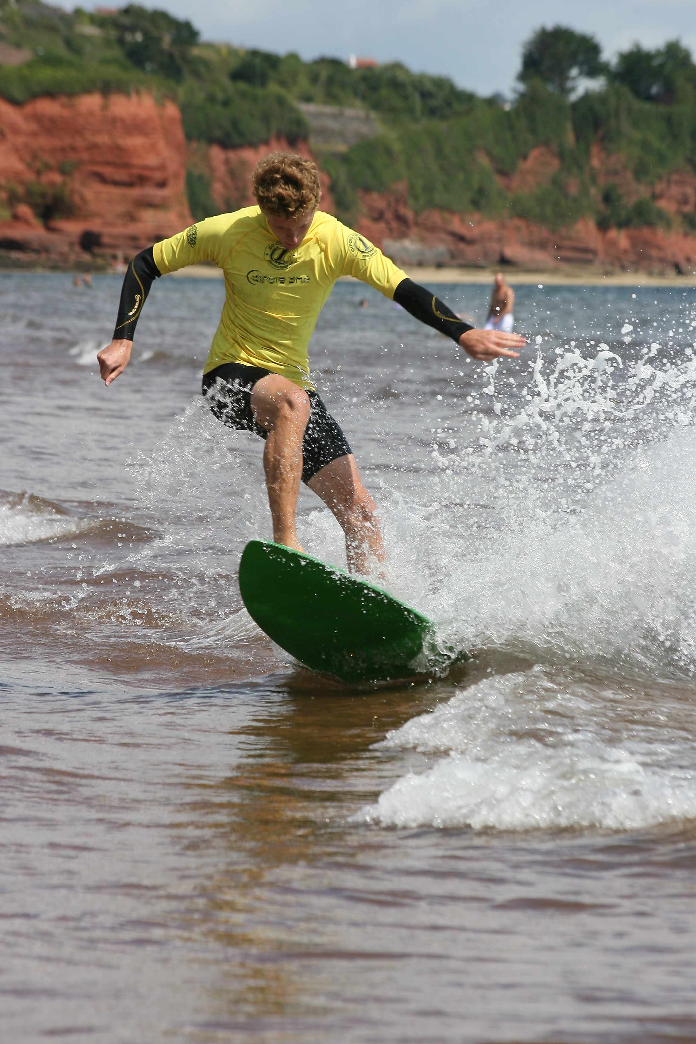 ollie bowen skimboarding sport south devon preston