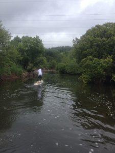SUP paddleboarding Source To City Sport South Devon
