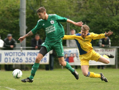 Sean Finch Watcombe Wanderers Buckland Athletic Reserves Sport South Devon Herald Cup Final 2013