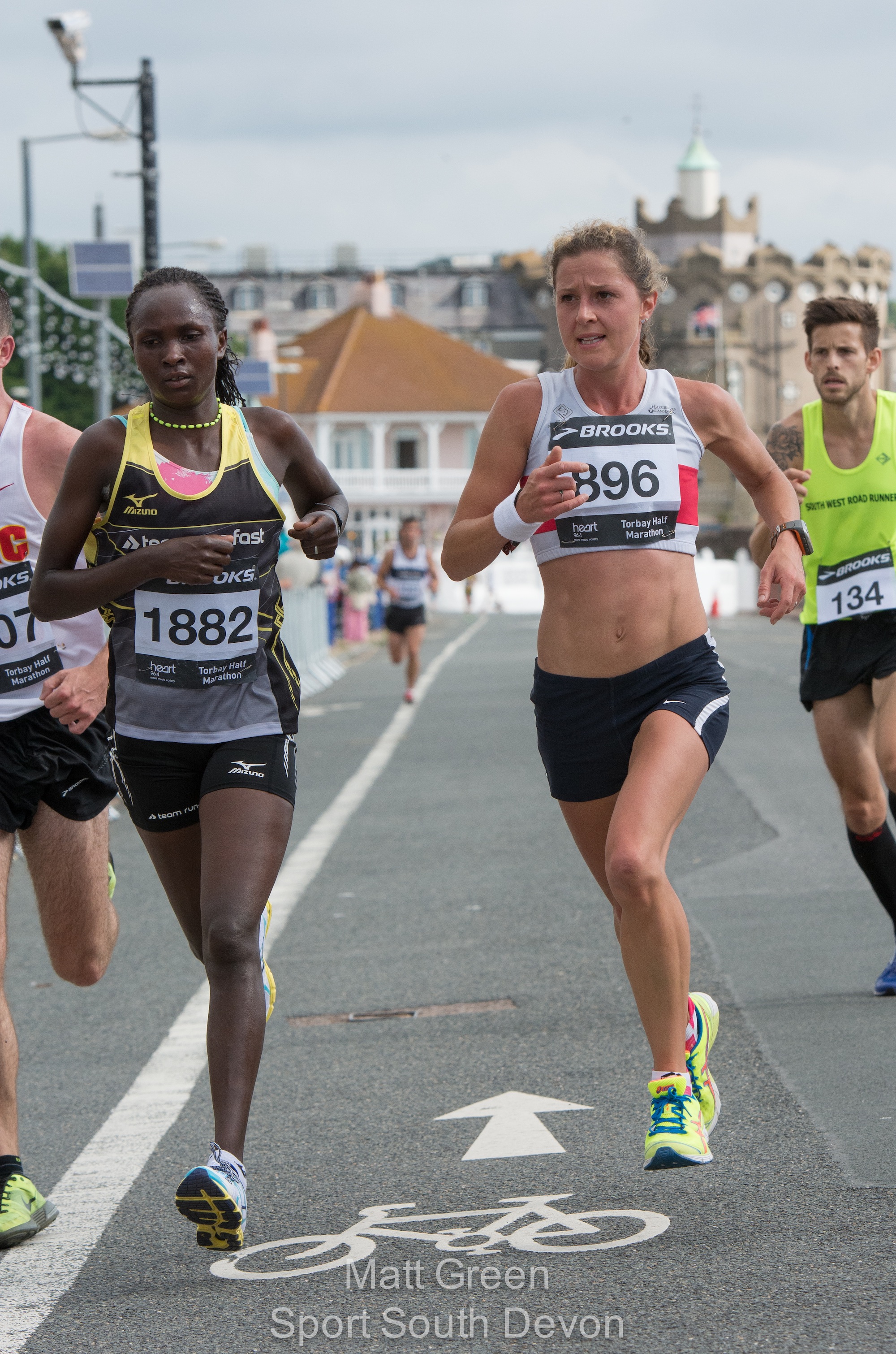 torbay half marathon 2014 gladys yator run fast jenny jagger sport south devon