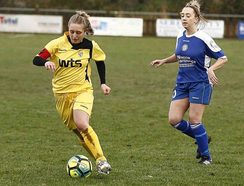 maria warman buckland ladies v plympton ladies