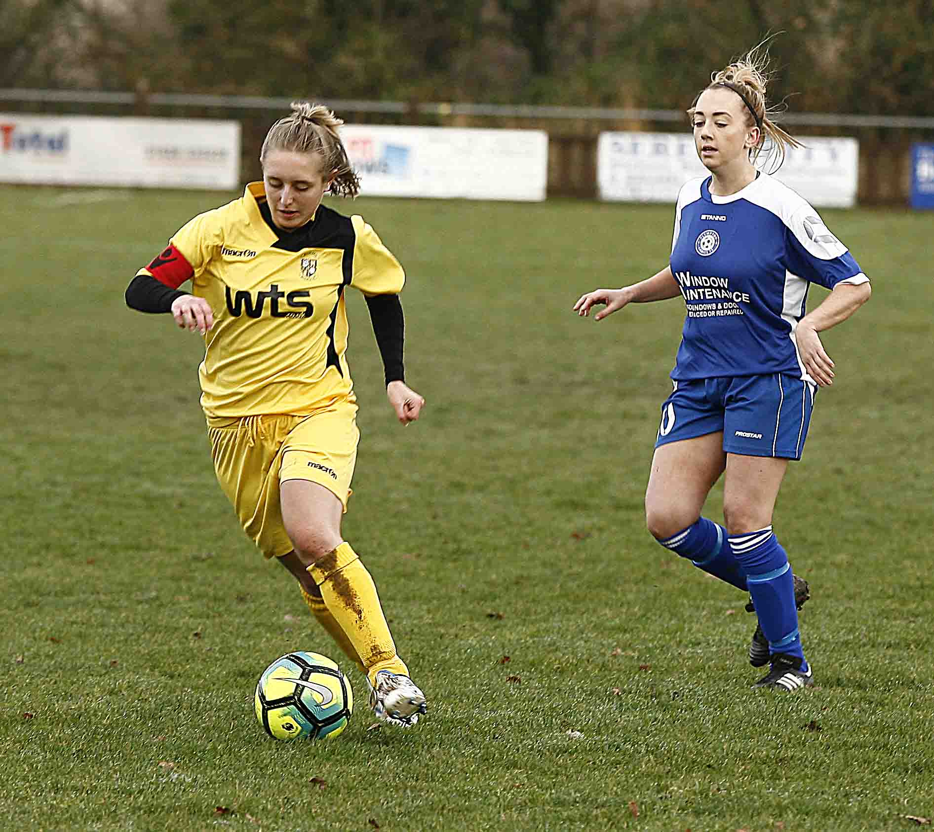 maria warman buckland ladies v plympton ladies